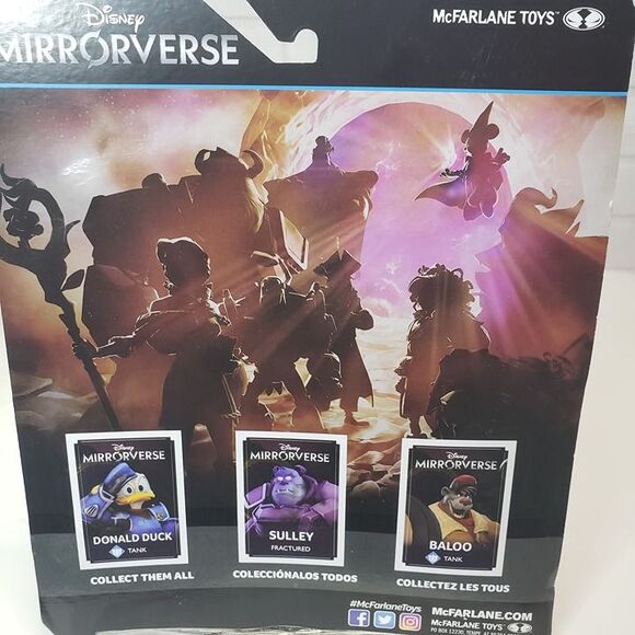 NEW McFarlane Disney Mirrorverse Baloo Tank 5" Action Figure Toy - Picture 4 of 7